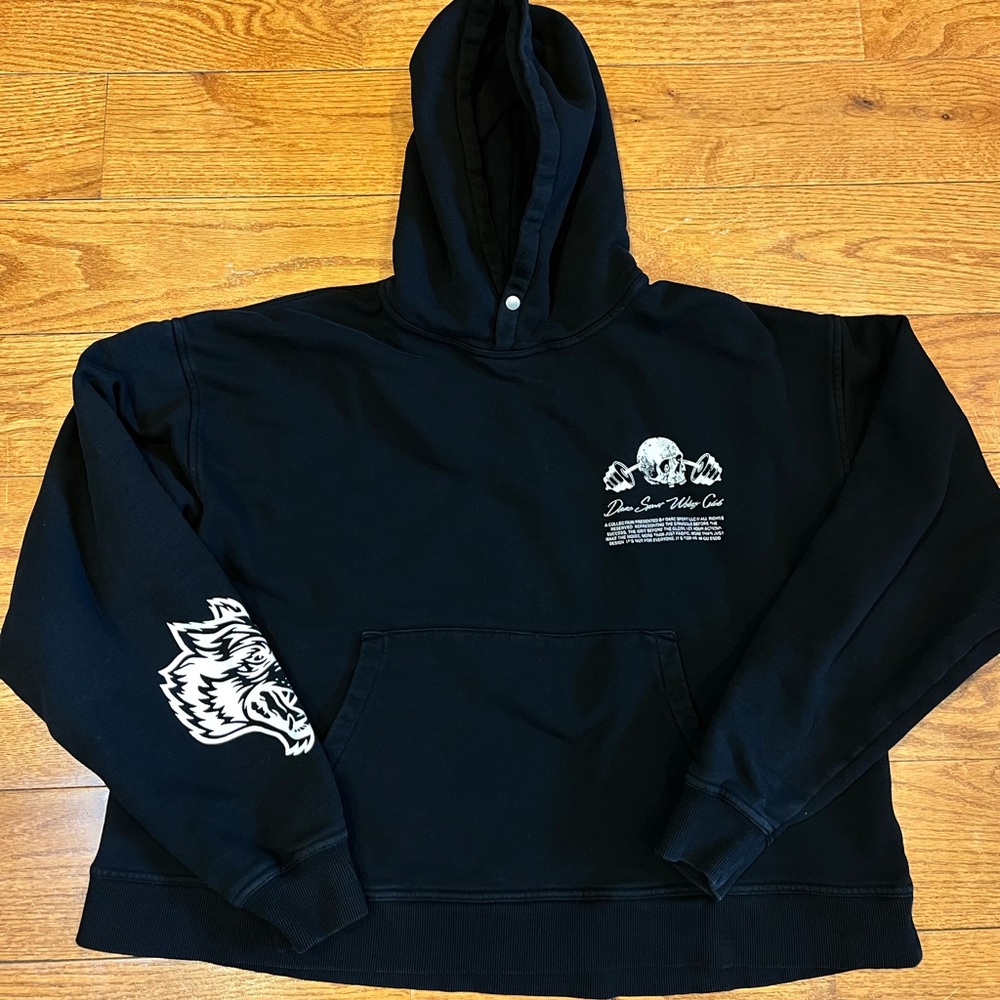 Darc Sport Black Hoodie Size Medium